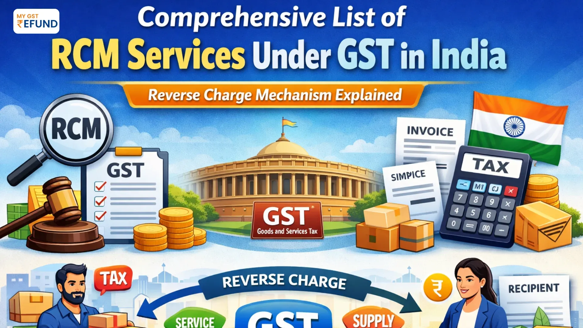 List of RCM Services Under GST
