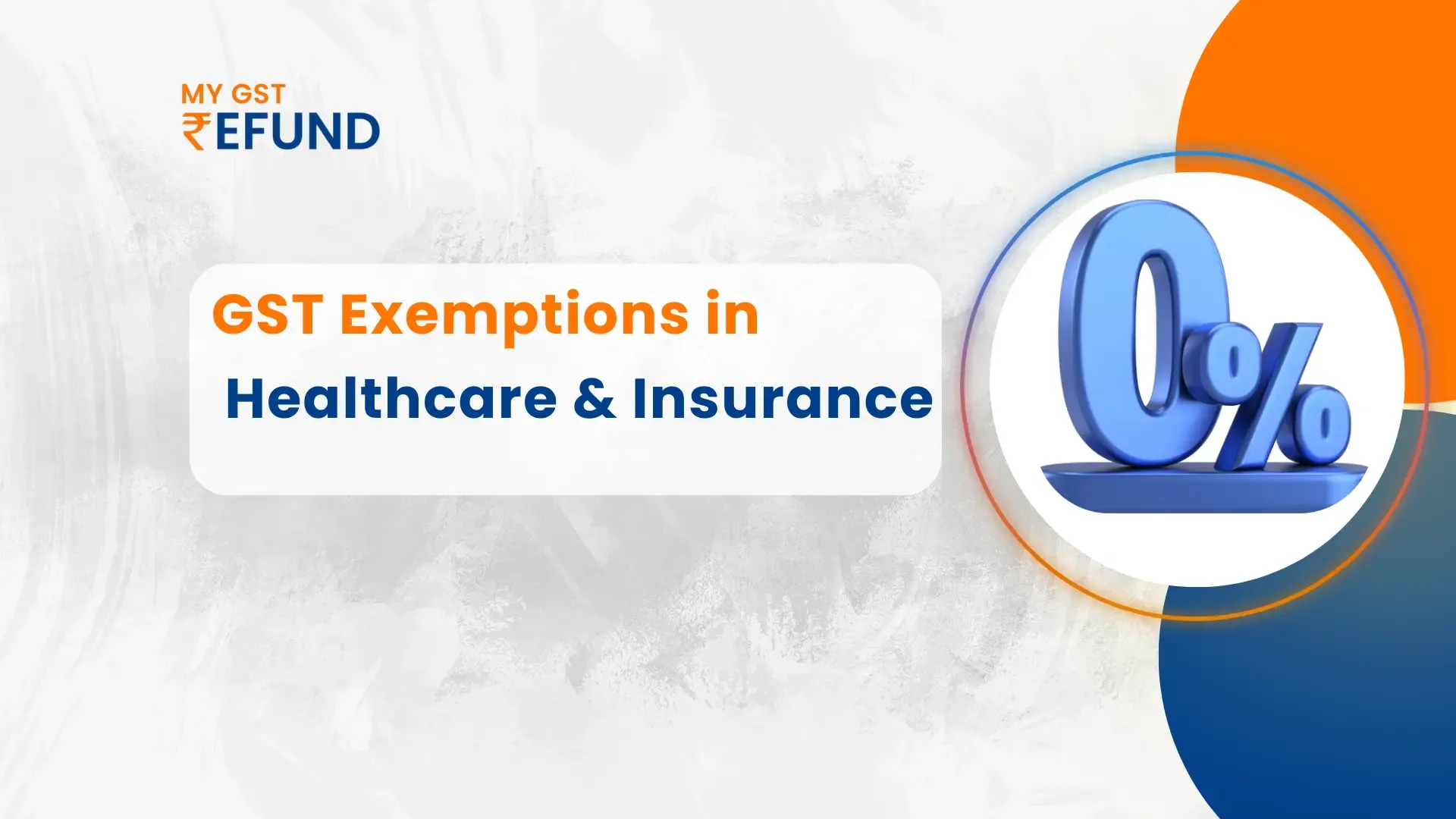 gst exemptions in healthcare and insurance
