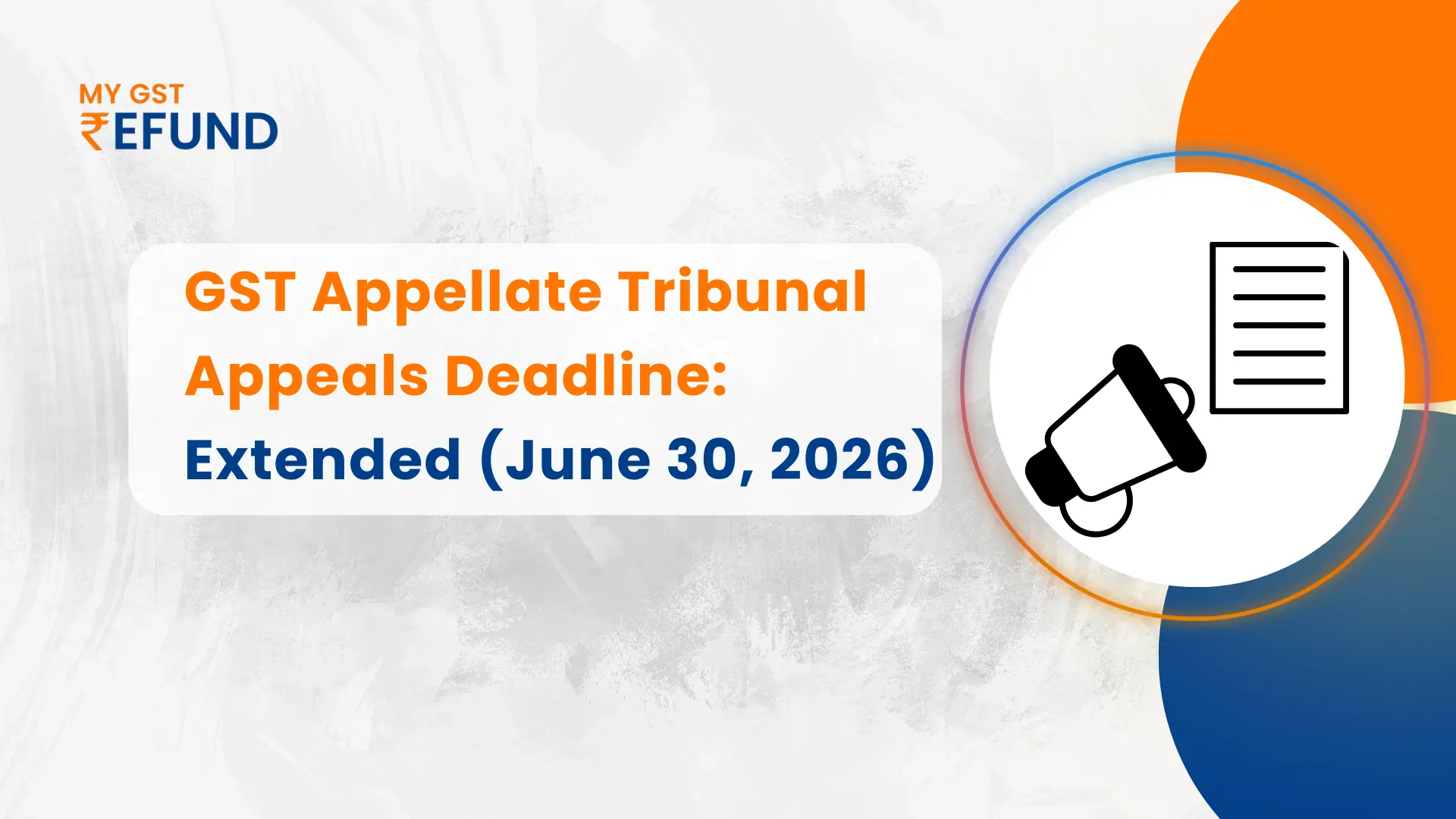 GST Appellate Tribunal Appeals Time-Limits