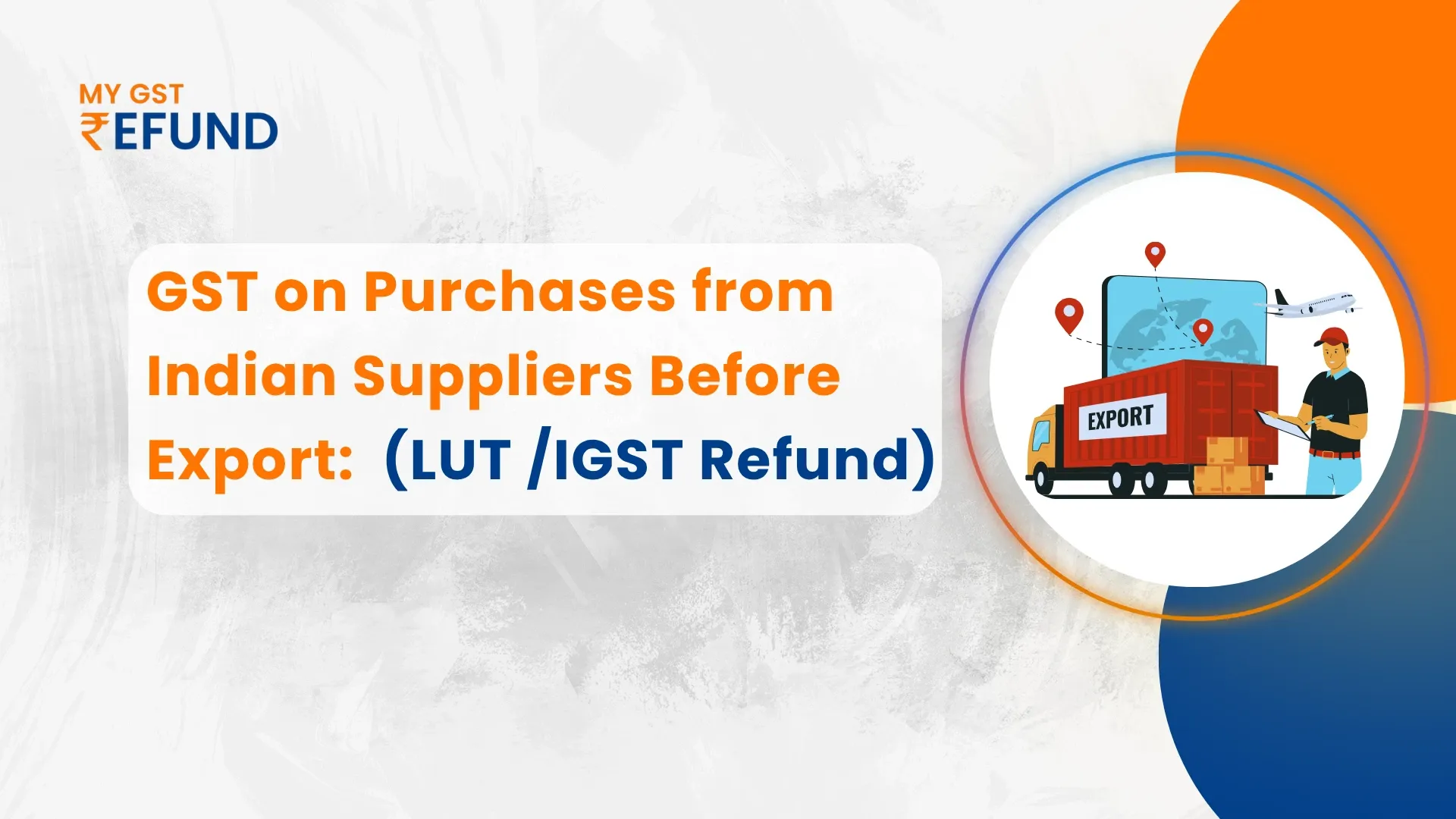 exporters avoid GST during Purchase from Indian Suppliers before Export