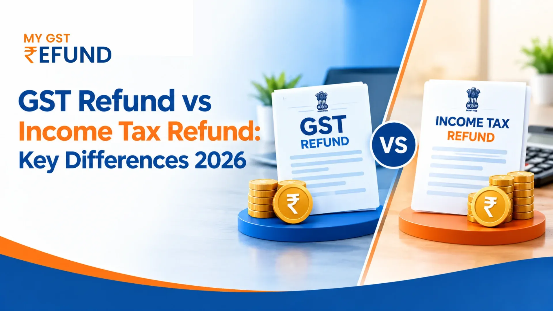 GST Refund vs Income Tax Refund GST Refund vs Income Tax Refund