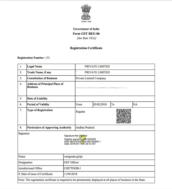 GST Registration