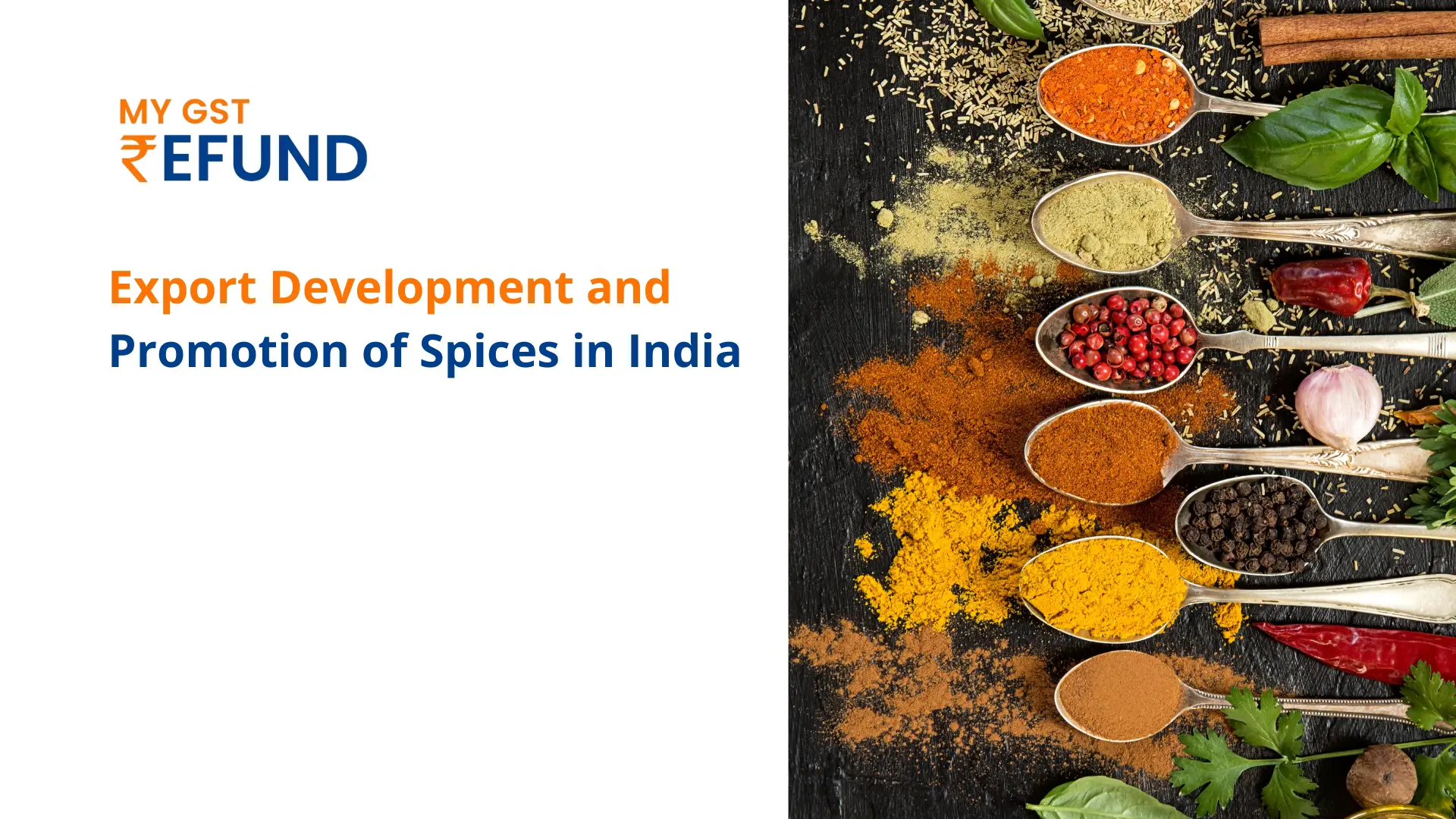 Export Development and Promotion of Spices