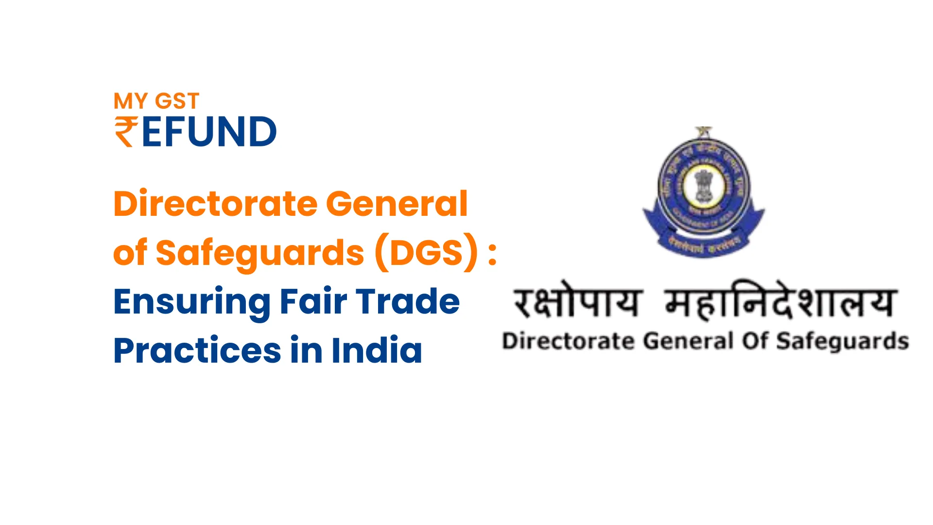 Directorate General of Safeguards (DGS)