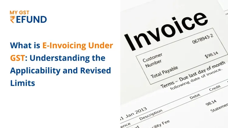 E Invoicing Under GST