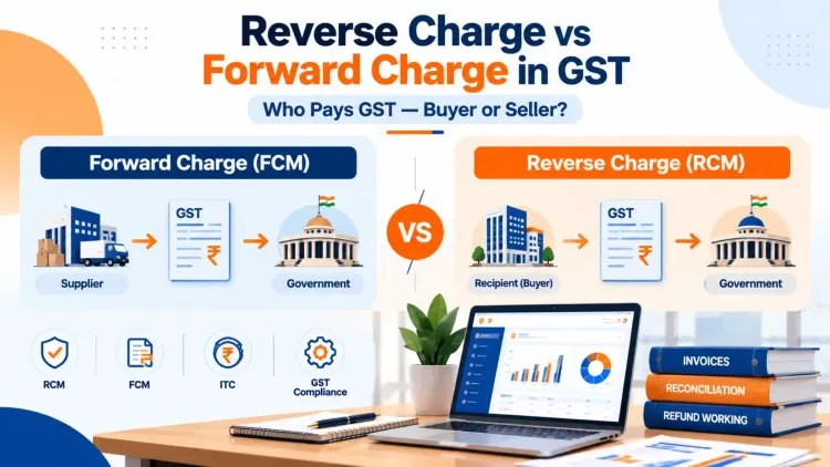 Reverse Charge vs Forward Charge in GST