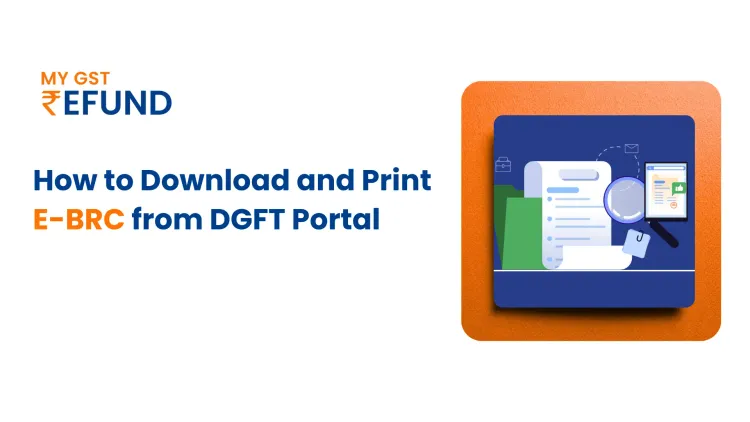 Download and Print E-BRC from DGFT Portal